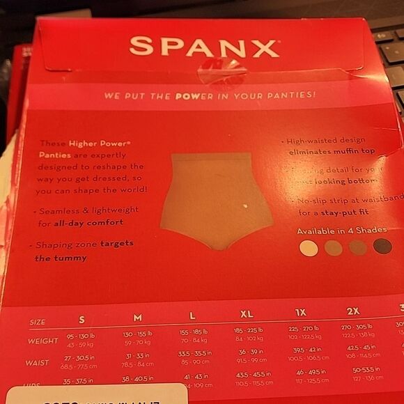 SPANX HIGHER POWER PANTIES NWT - Picture 3 of 3